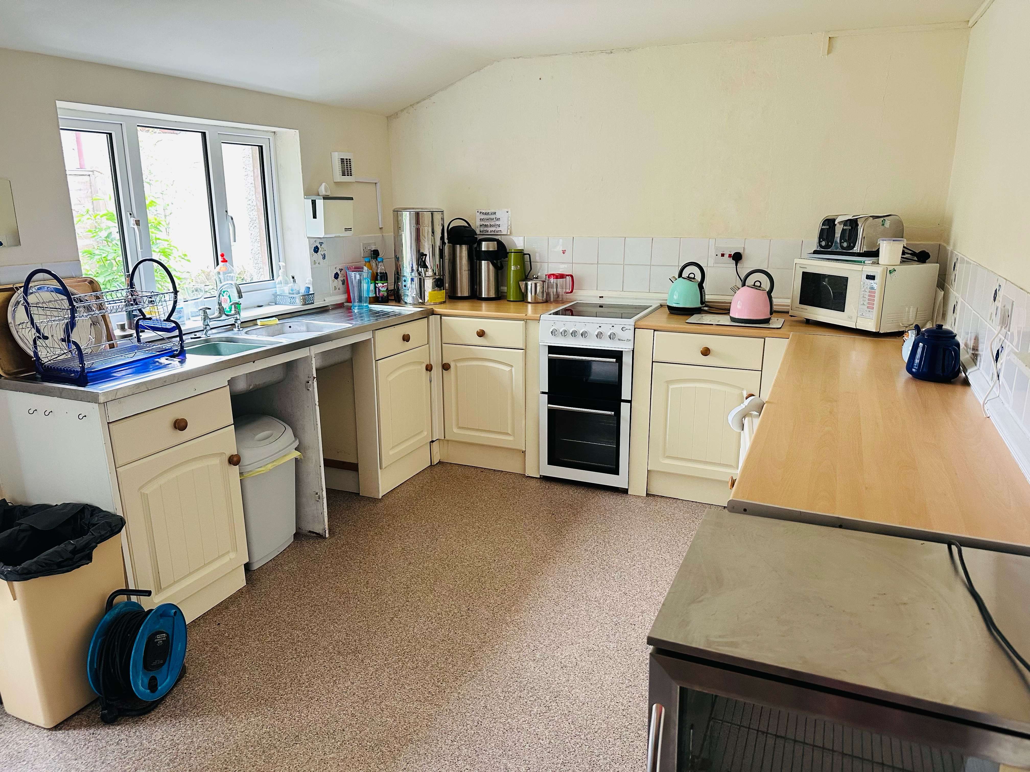The kitchen facilities