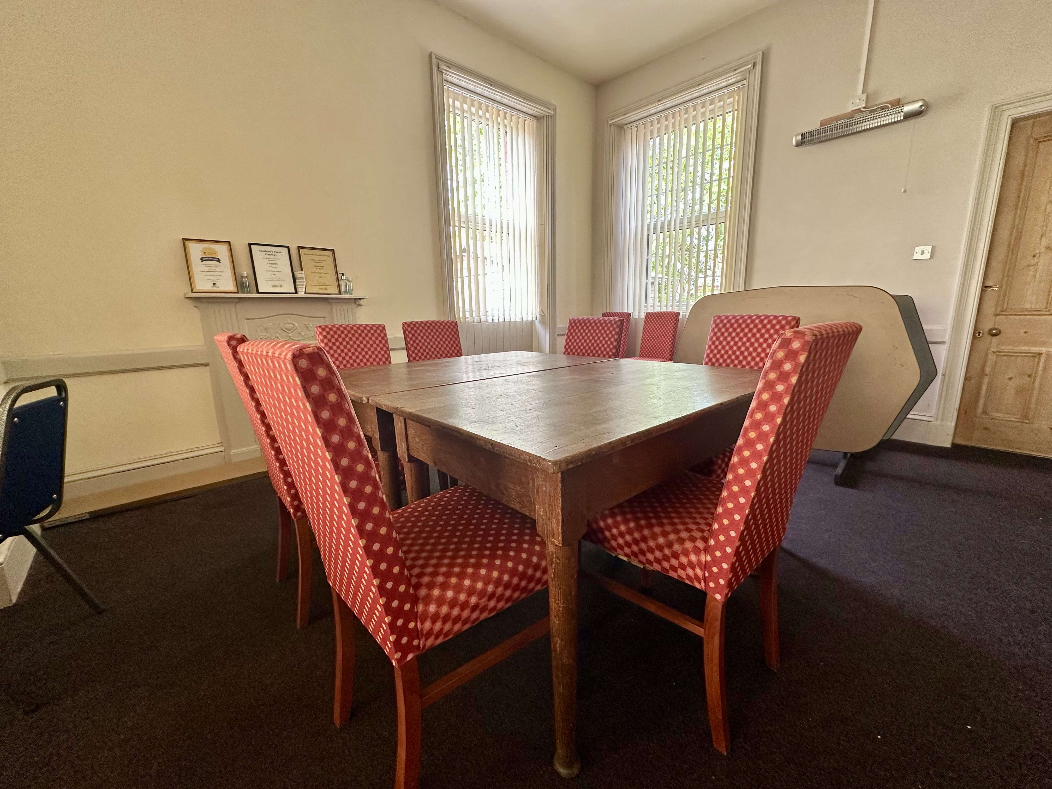 The meeting room