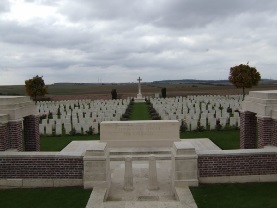 Sailly-Saillisel British Cemetery, France